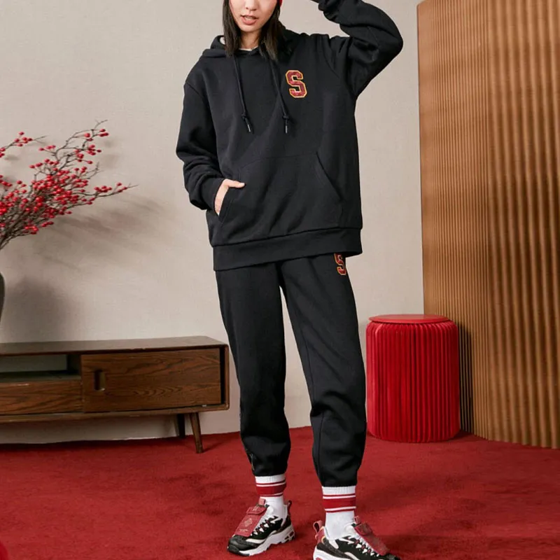 Skechers Year Of The Rabbit New Year Series Sweatshirt Unisex Carbon Black-2