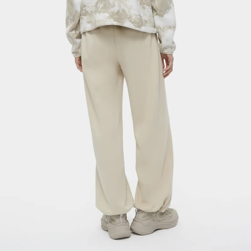 FILA FUSION Knitted Sweatpants Women's Starch Lactose Color-3