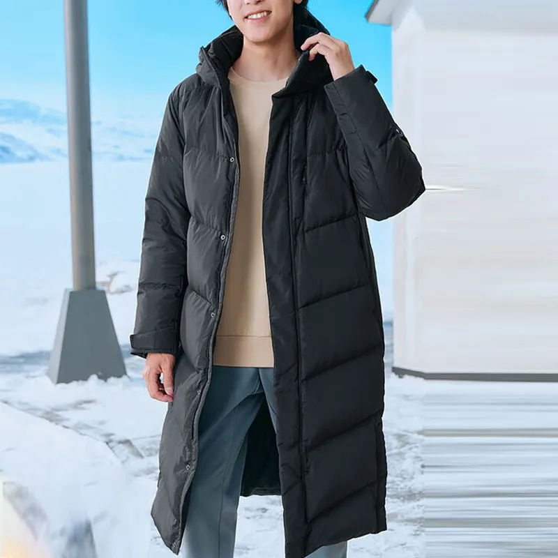Skechers Down Jacket Men's Midnight Black-2