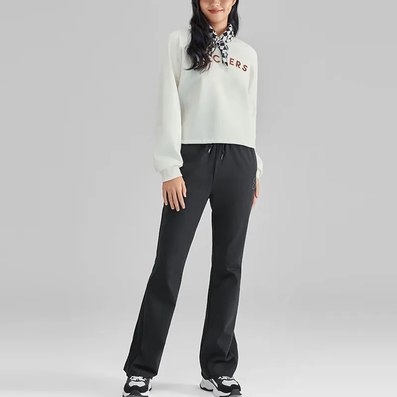 Skechers Knitted Sweatpants Women's Carbon Black-5