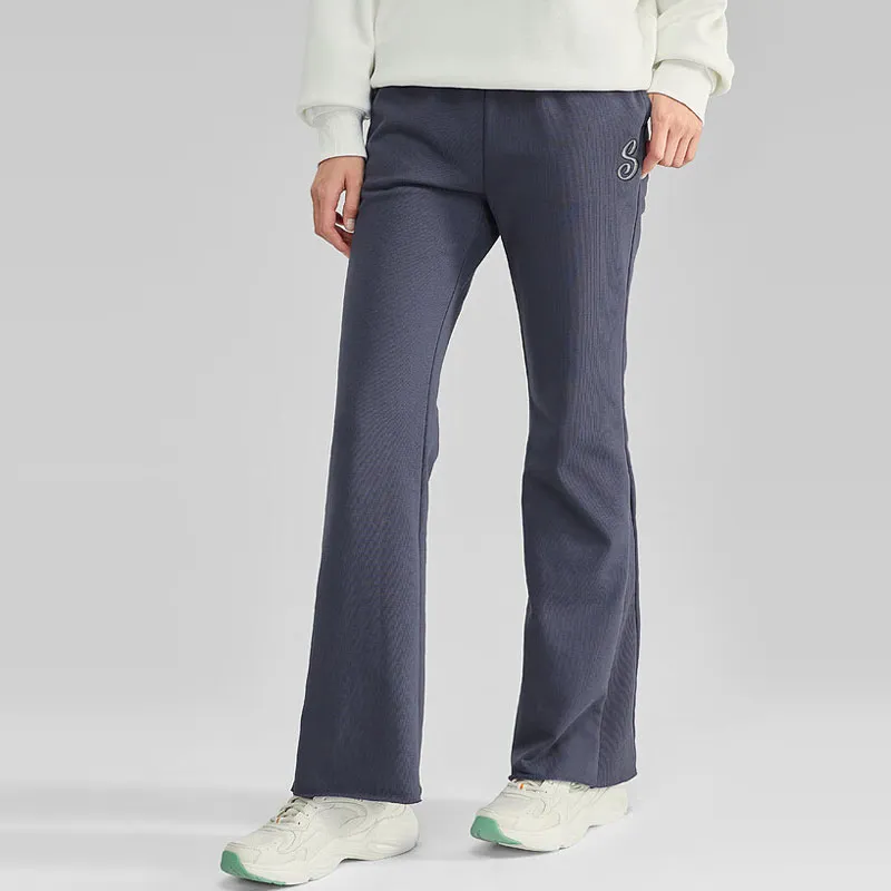 Skechers Knitted Sweatpants Women's Odyssey Gray-2