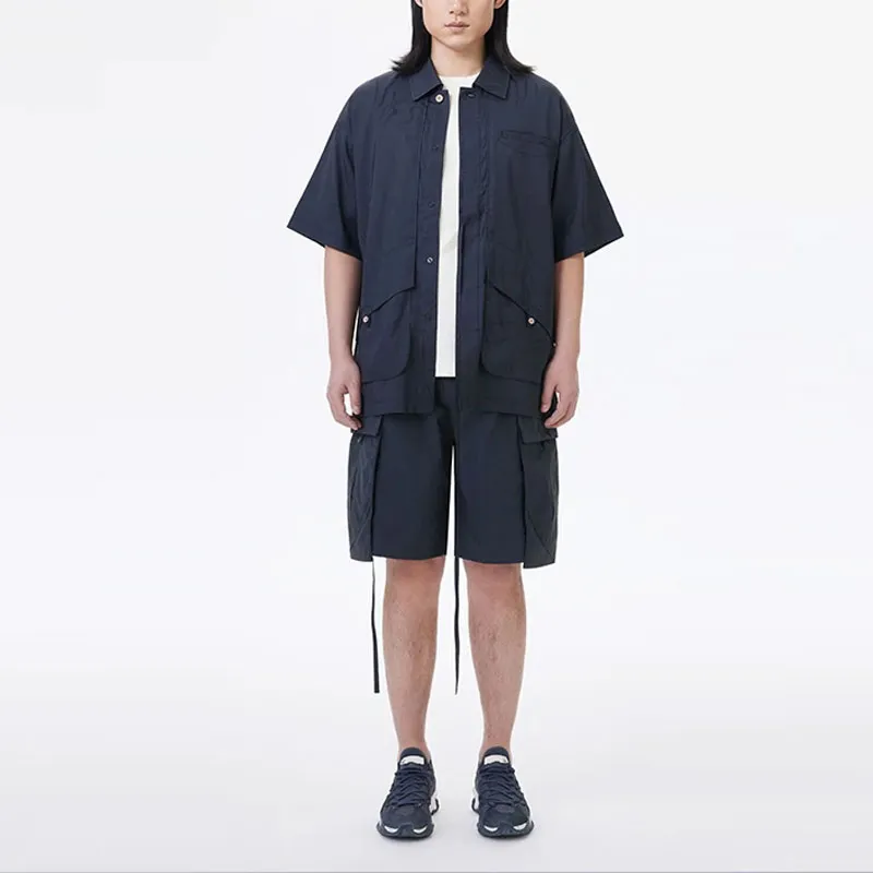 LiNing Jackie Chan Collaboration Kung Fu Collection Shirt Men's Charcoal Black-4