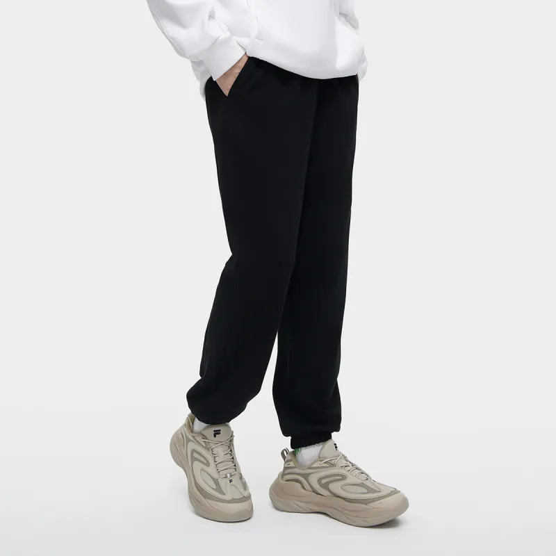 FILA FUSION Knitted Sweatpants Men's Jet Black-2