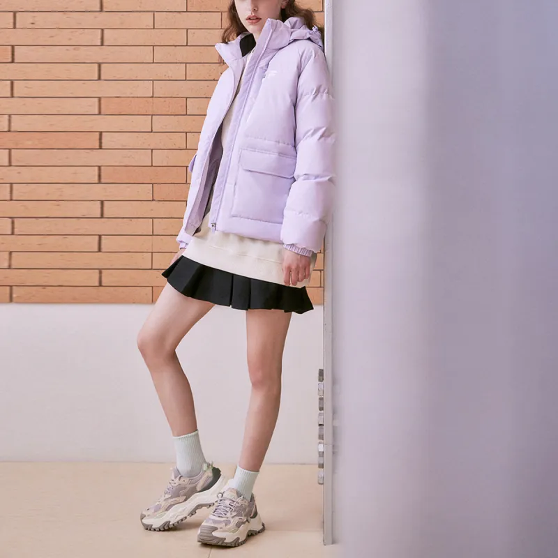 FILA FUSION QR Down Jacket Women's Light Lavender-5