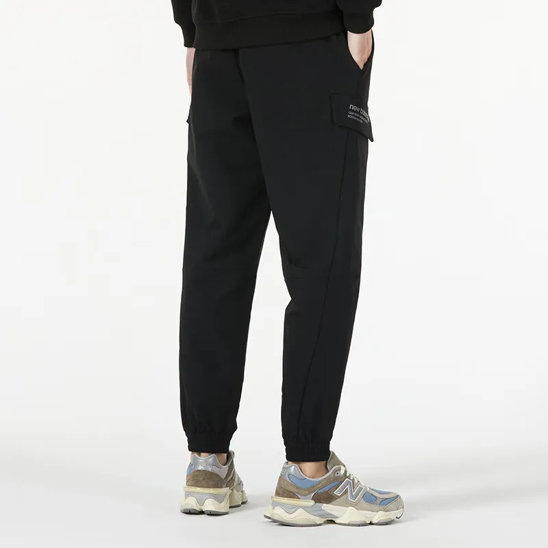 New Balance Knitted Sports Pants Men's Black-2