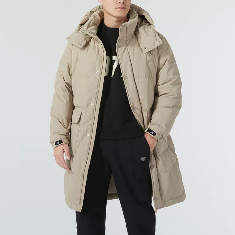 New Balance Down Jacket Men's Apricot-5
