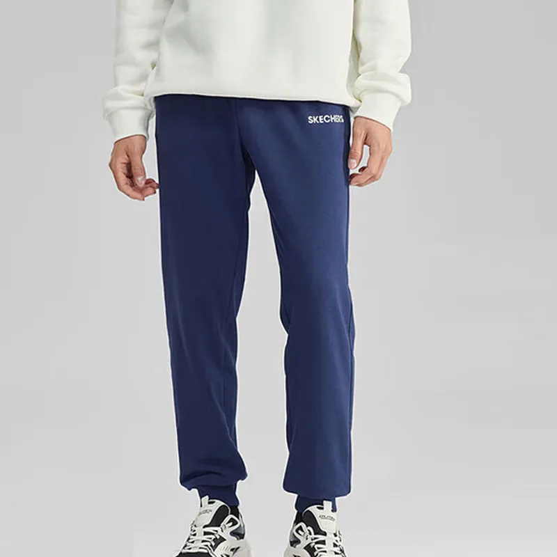 Skechers Colorful Knitted Sweatpants Men's Medieval Blue-2