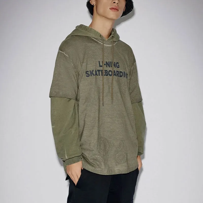 LiNing Sweatshirt Unisex Army Sail Green-2
