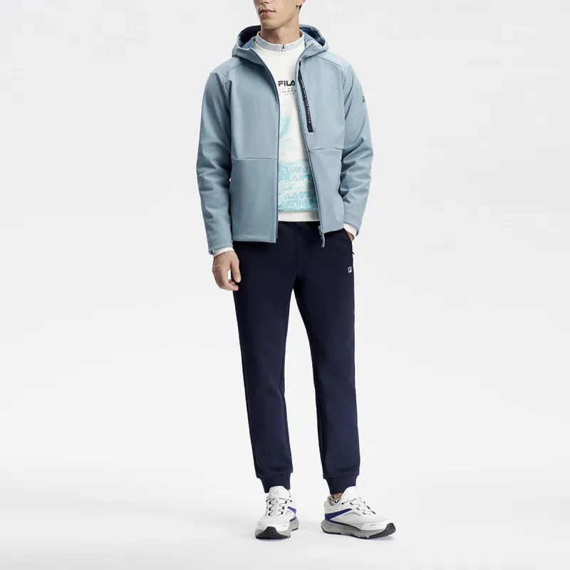 FILA Jacket Men's Misty Yarn Blue-4