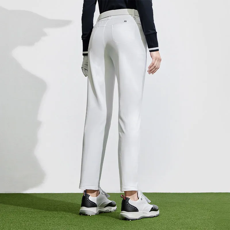 FILA Golf Series Casual Pants Women's Jade White-4