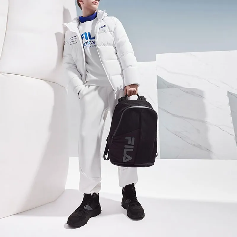 FILA Down Jacket Men's Standard White-2