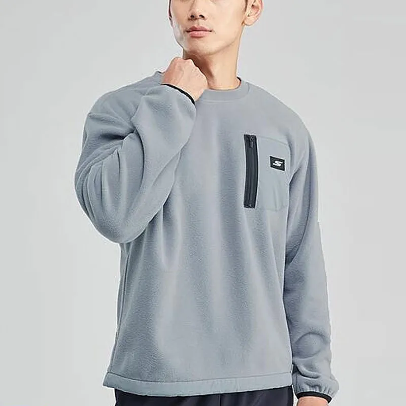 Skechers Sweatshirt Men's Trade Wind Gray-2