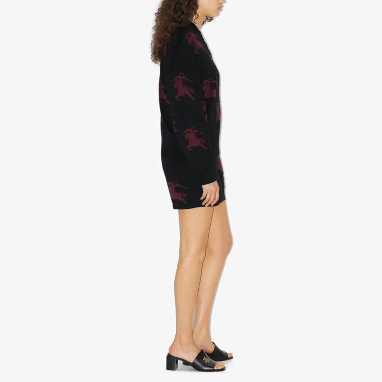 Burberry Ekd Patterned Jacquard Jumper-3