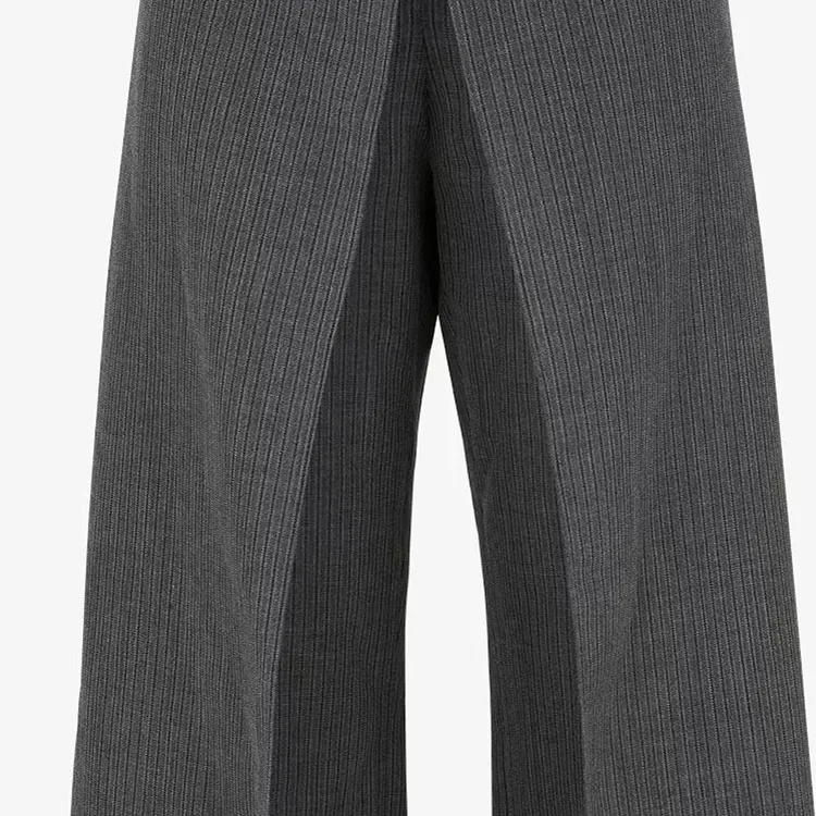 FENDI Double Layered Effect Trousers-4