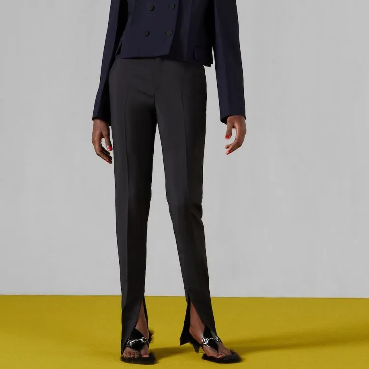 GUCCI Pleated Front Trousers-3