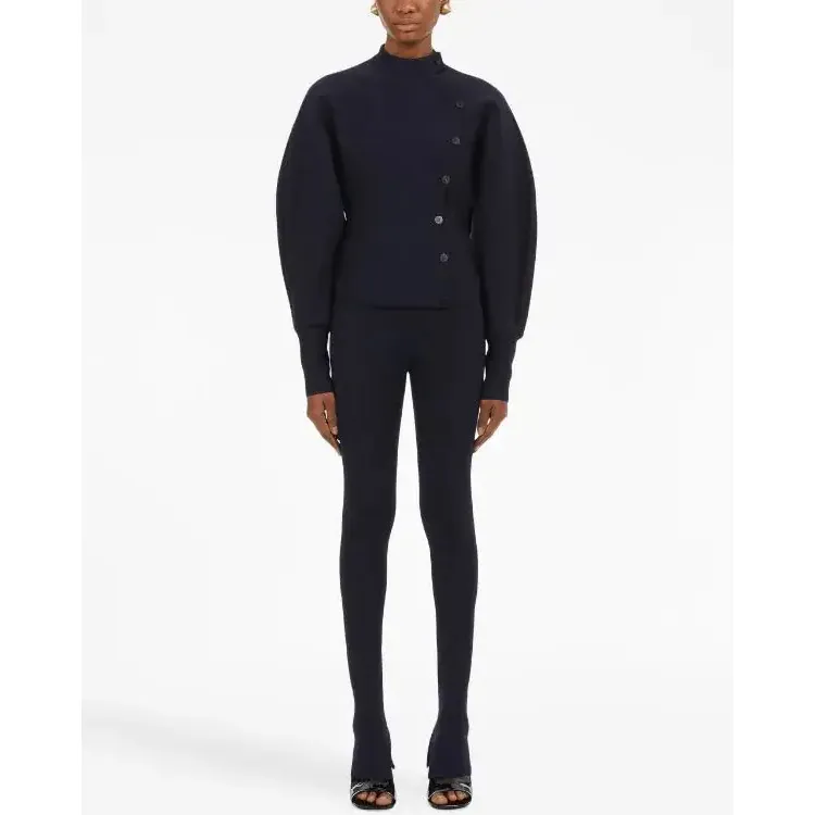 Ferragamo Asymmetrical Buttoned Cardigan-7