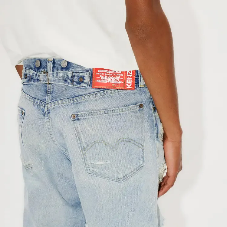KENZO X LEVI'S 501 1933 Distressed Jeans-5