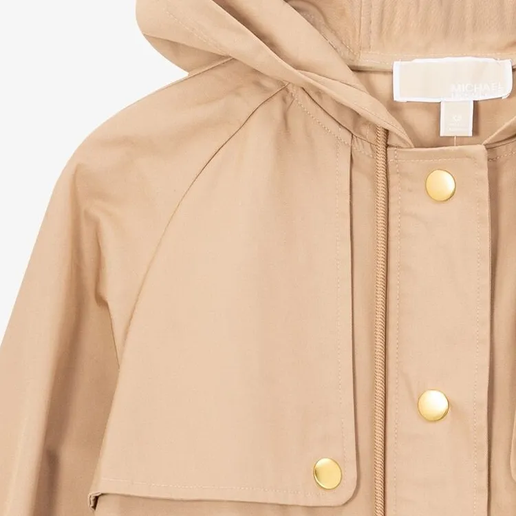 MICHAEL KORS Trench Coat Women's Khaki-1