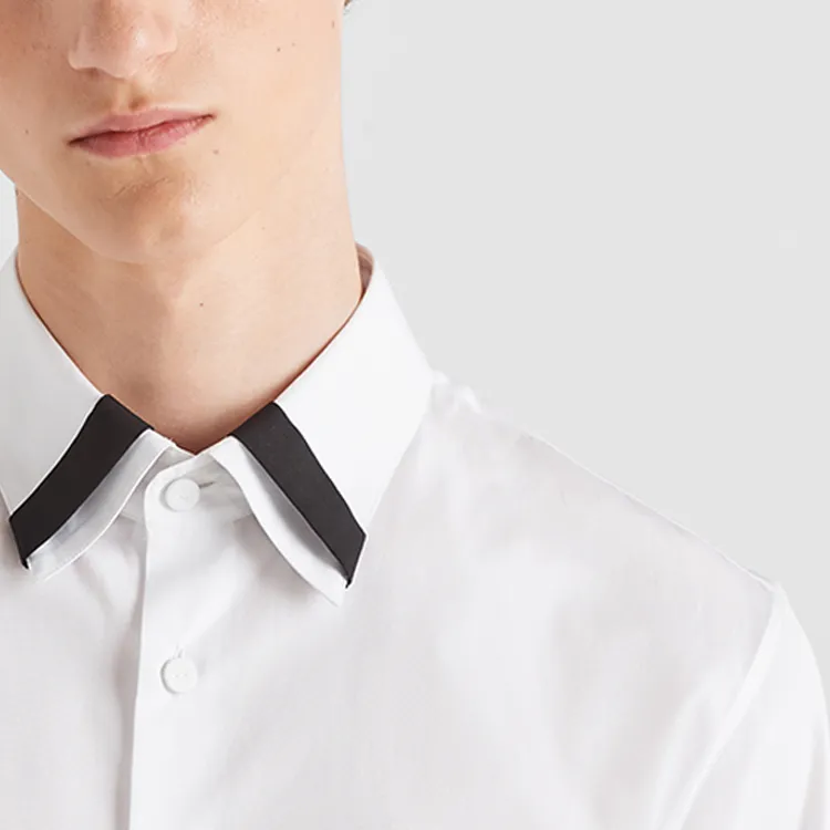 PRADA Shirts Men White-3
