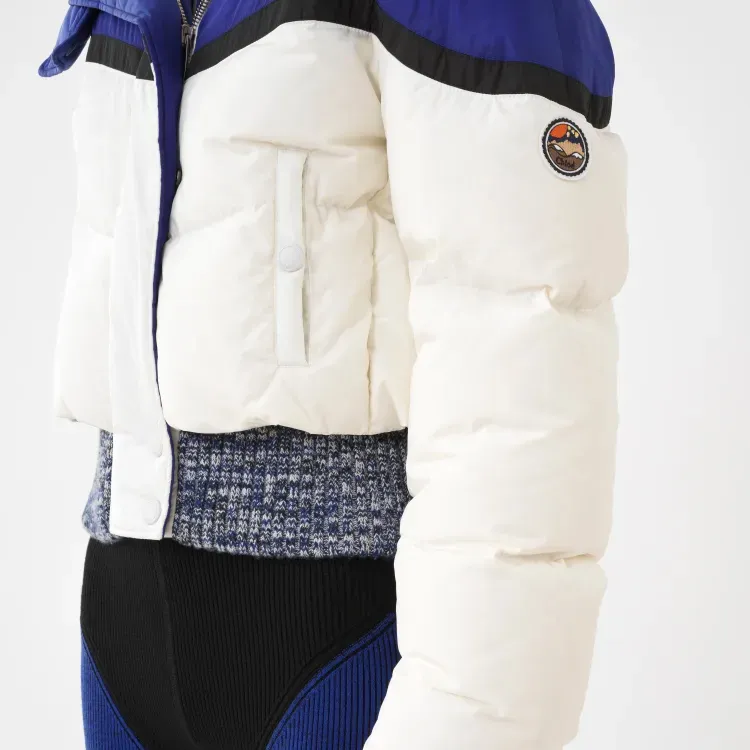 Chloé Colour-Block Puffer Jacket-4