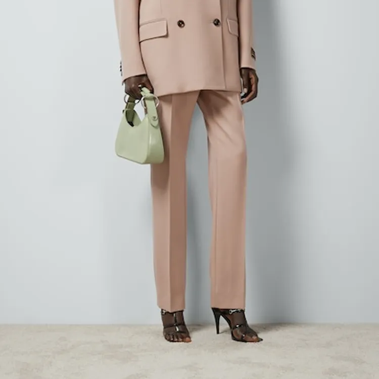 GUCCI Horsebit Label Trousers-3