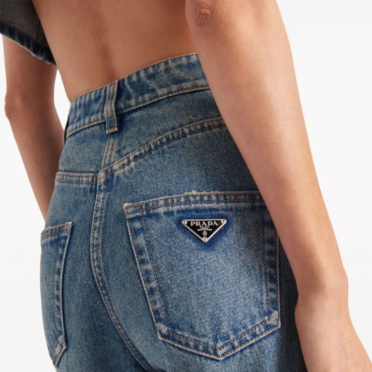 PRADA Jeans Women's Blue-5