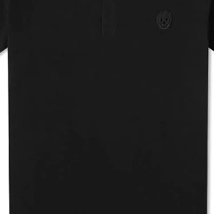 Alexander McQueen Polo Shirt Men's Black-5