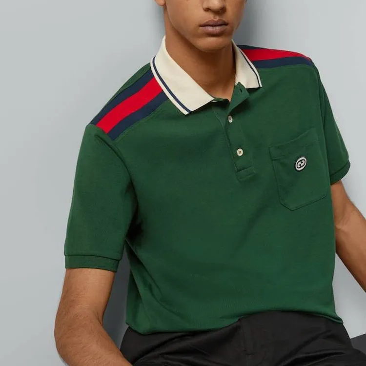 GUCCI Interlocking G Polo Shirt-6