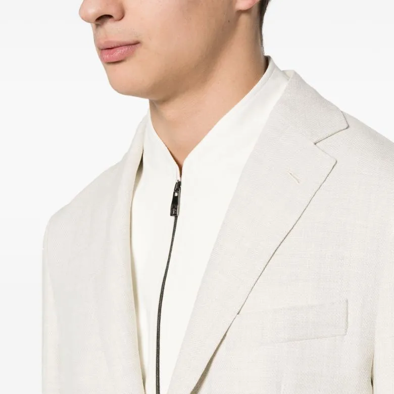 Corneliani Single breasted Layered Blazer-4