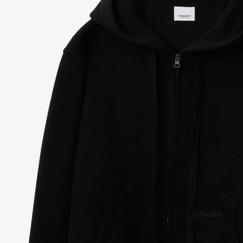 Burberry Cashmere Sweater Men's Black-6