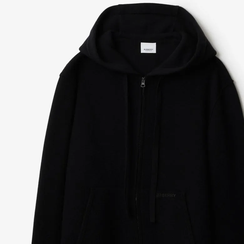 Burberry Cashmere Sweater Men's Black-2