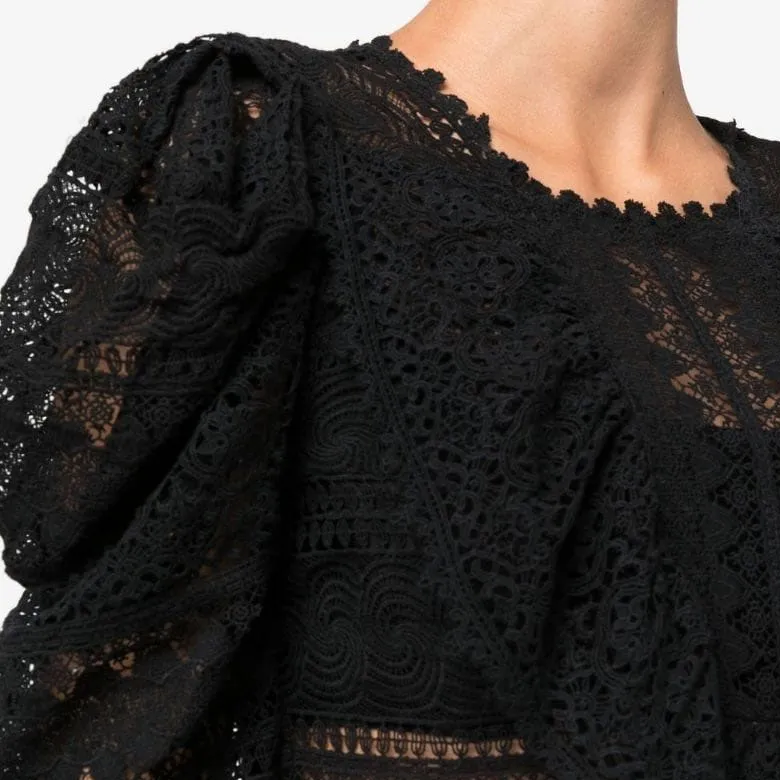 Ulla Johnson Eloise Lace Blouse-4