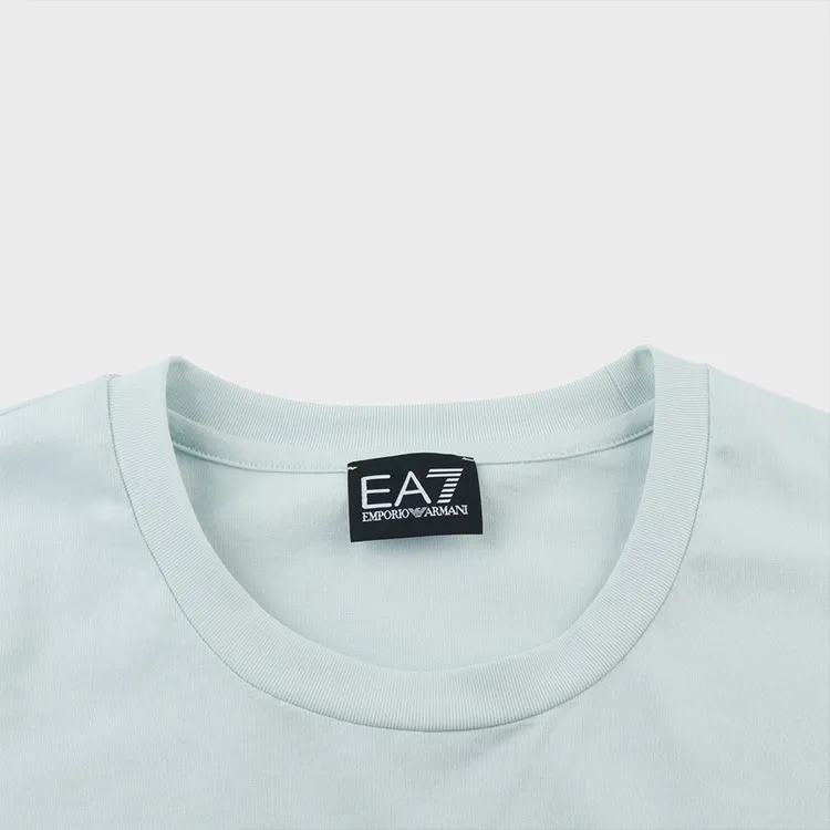 EMPORIO ARMANI EA7 SS24 T Shirt Men's Mint Green-3