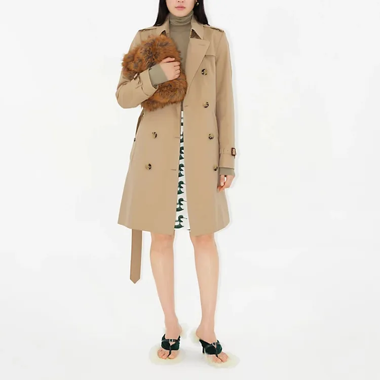 Burberry The Mid length Chelsea Heritage Trenchcoat-1
