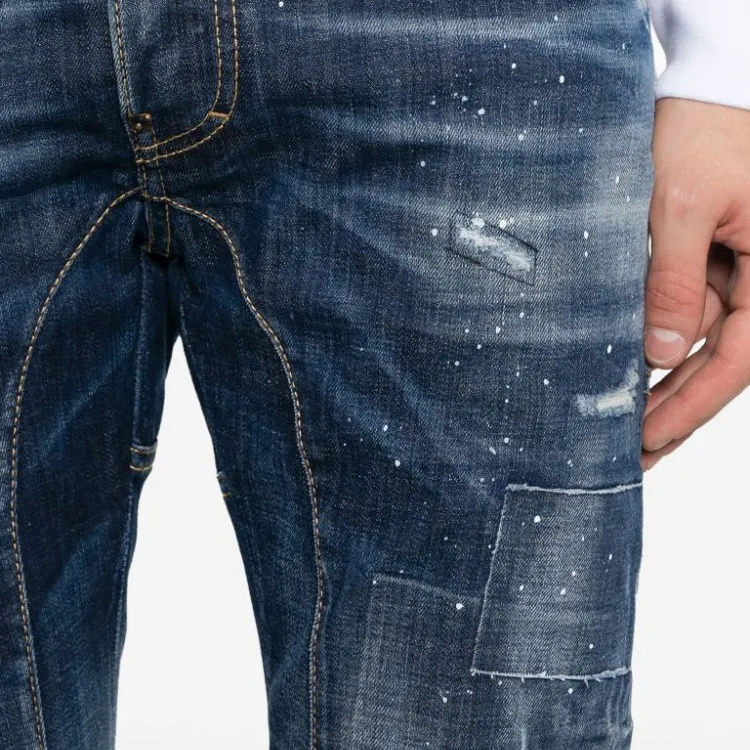 DSQUARED 2 Tidy Biker Skinny Jeans-4