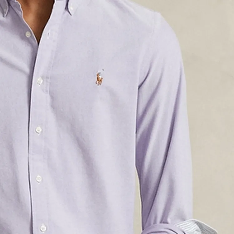 Polo Ralph Lauren SS24 Shirt Men's Thistle Purple-5