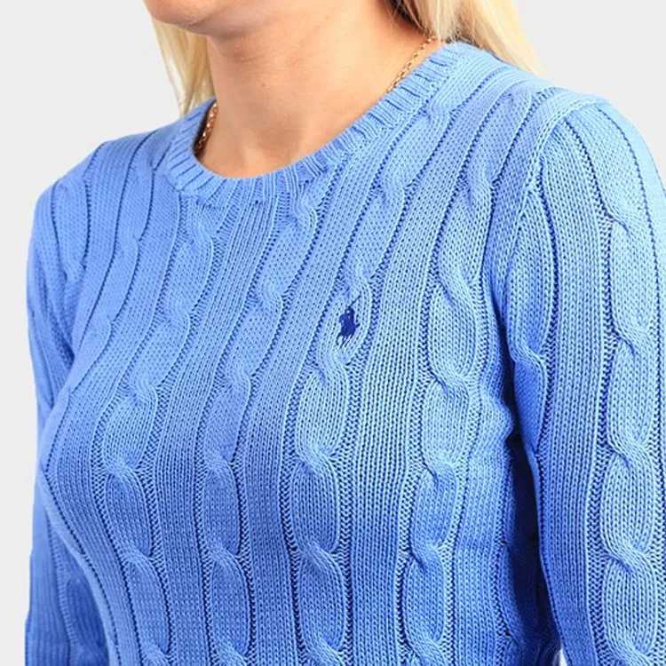 Polo Ralph Lauren Sweater Women's Bright Blue-3