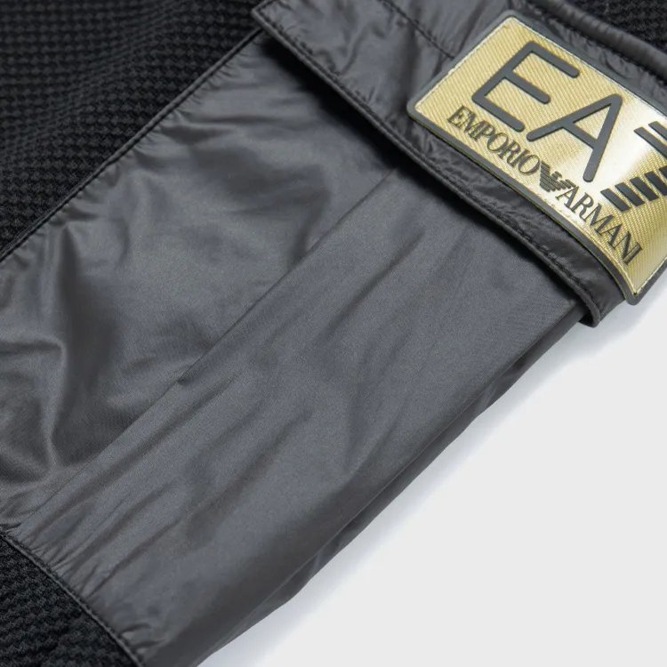 EMPORIO ARMANI EA7 SS24 Casual Pants Men's Black-3