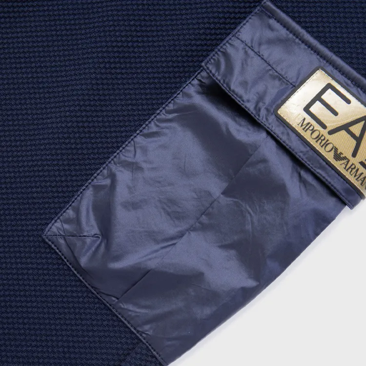 EMPORIO ARMANI EA7 SS24 Casual Pants Men's Navy Blue-5