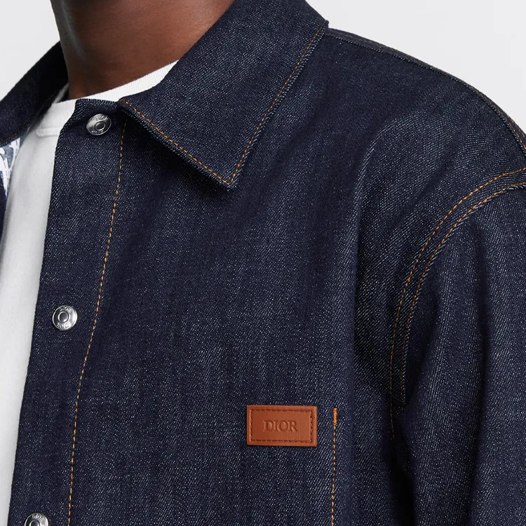 DIOR SS24 Denim Jacket Men's Blue-5