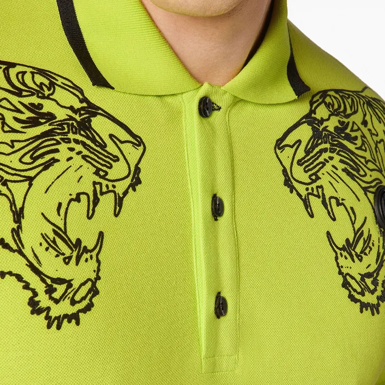PLEIN SPORT Ss Tiger Cotton T-shirt-4