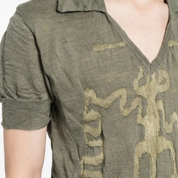Vivienne Westwood Caveman Knitted Polo Top-4