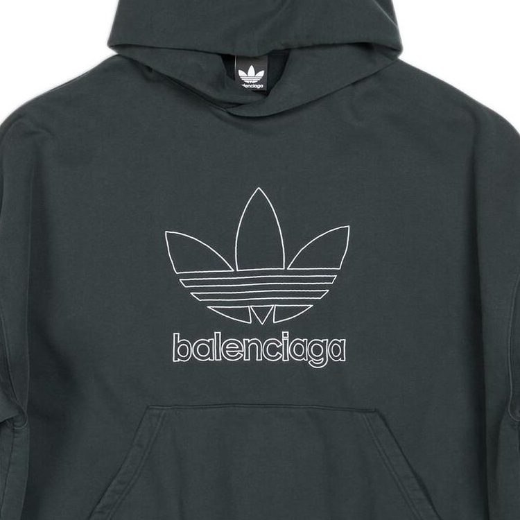 Balenciaga X Adidas Unisex Hoodie Large Fit - POIZON