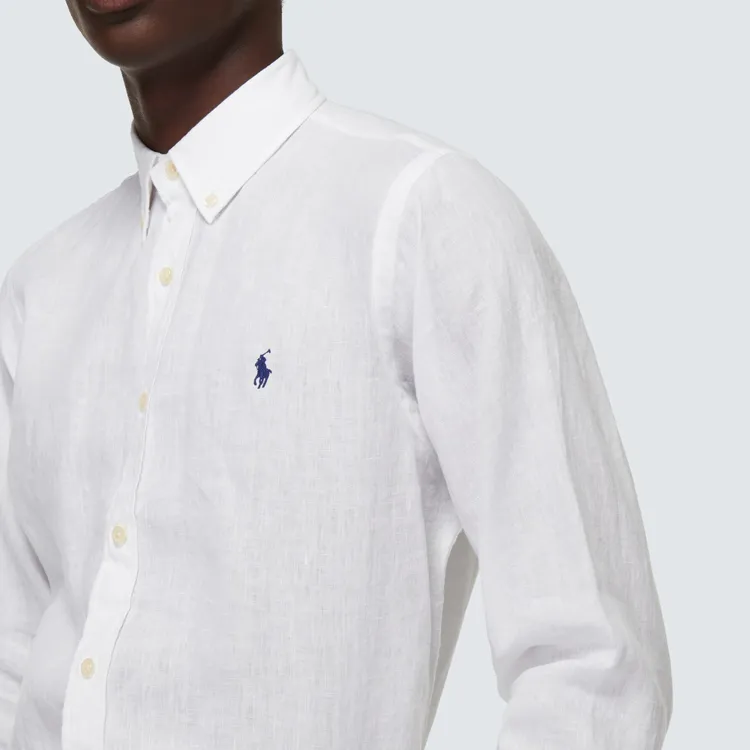 Polo Ralph Lauren Logo Embroidered Long Sleeved Shirt-4
