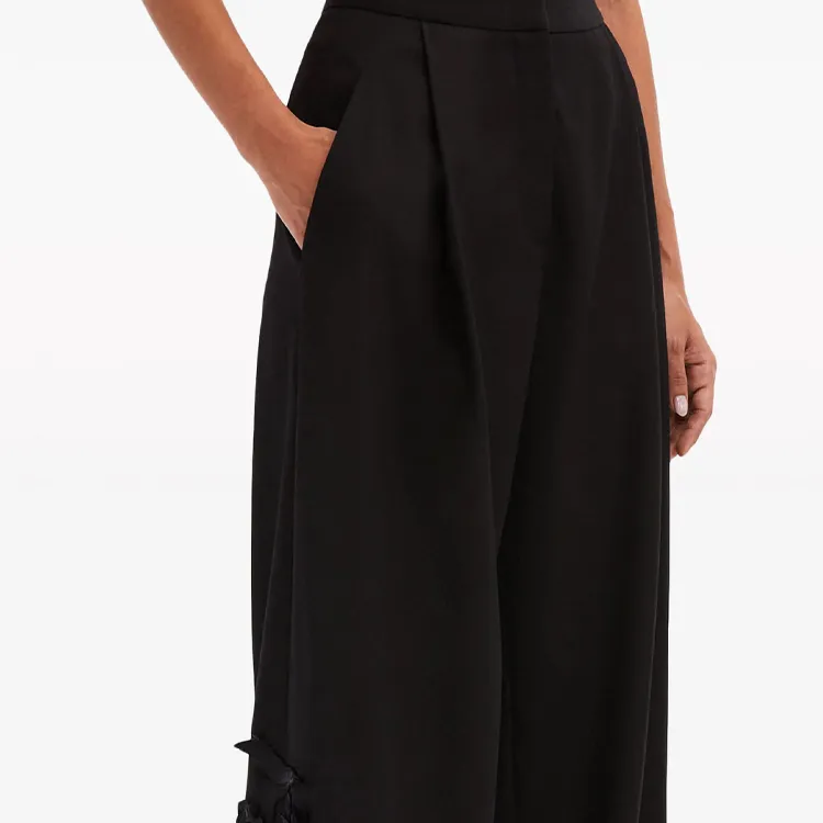 OSCAR DE LA RENTA SS24 Casual Pants Women's Black-4
