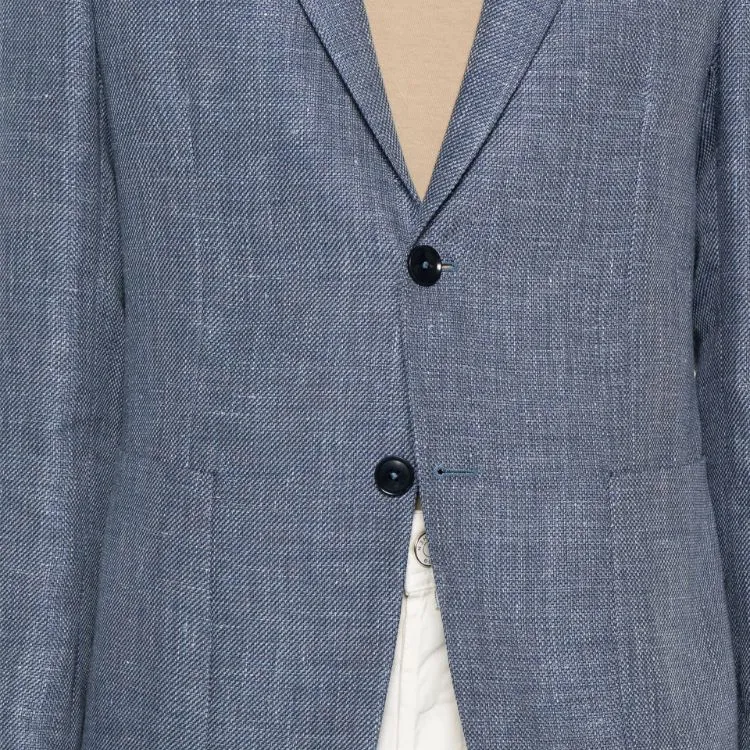 Ermenegildo Zegna Notched-lapels Single-breasted Blazer-4