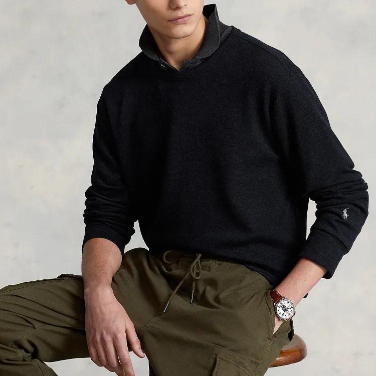 Polo Ralph Lauren Sweatshirt Men's Black-4
