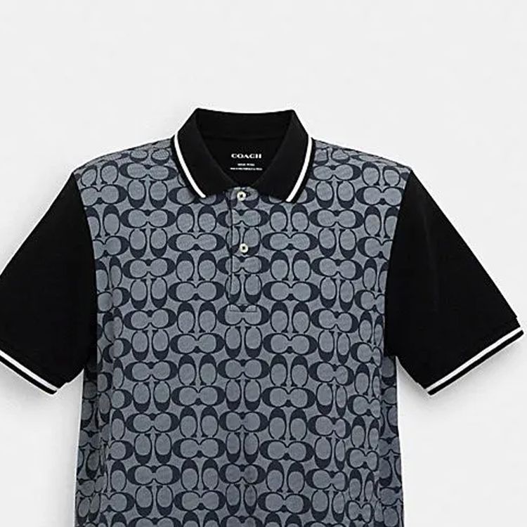 Men's coach polo shirt online