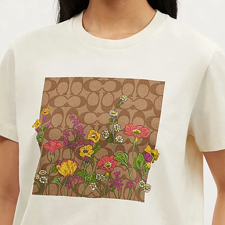 COACH SS24 T Shirt Women's White-3