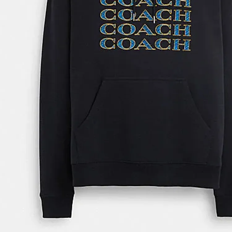 COACH SS24 Sweatshirt Men's Marine Blue-4